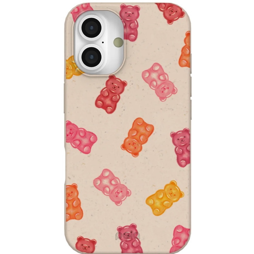 Brand New Pela Non Toxic Seashell Gummy Bears iPhone 16 Case